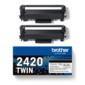 KIT 2 TONER TN-2420 ORIGINALE BROTHER HL-L2370/MFC L2710DW