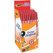 SCATOLA 50 PENNE BIC CRISTAL ROSSO  8373619